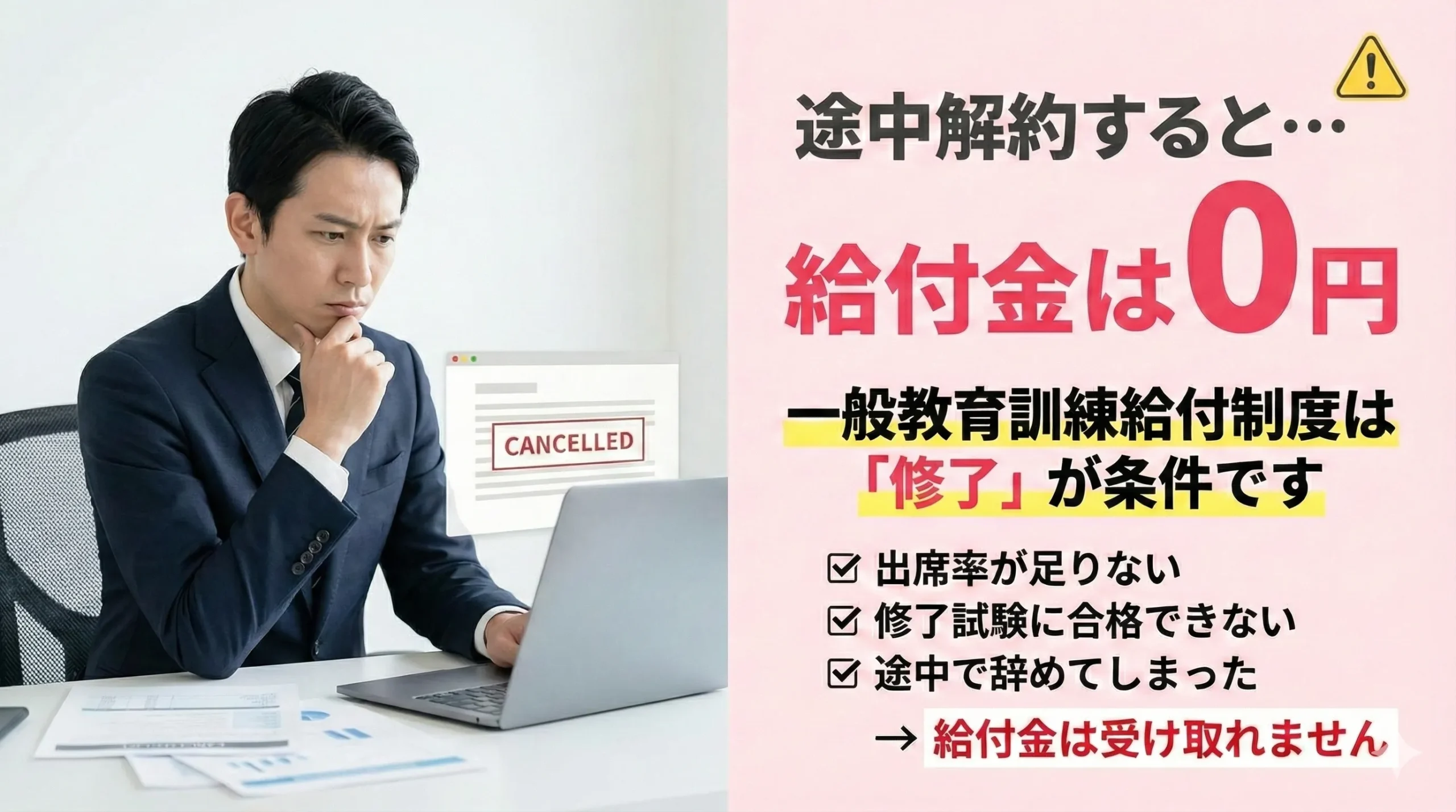 知らないと損！給付制度利用の「4つの落とし穴」