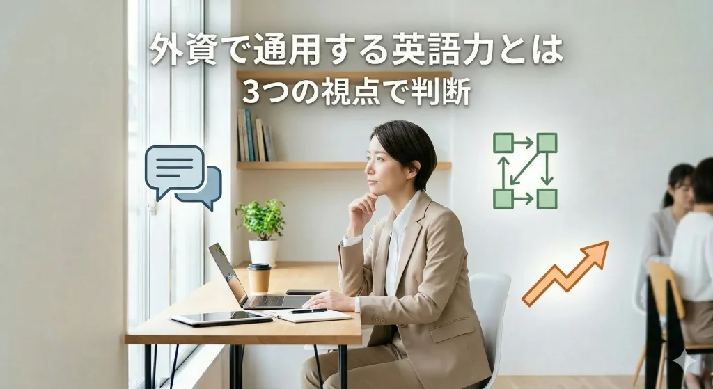 外資転職に本当に役立つか――3つの本質的な問い