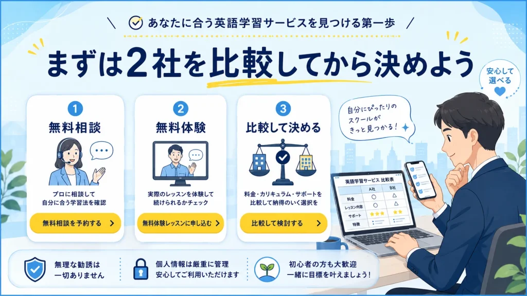 まとめ|日本橋で英会話スクールを選ぶなら目的を1つに絞ろう