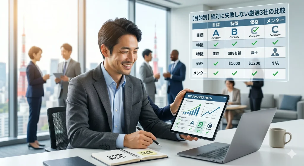 【目的別】絶対に失敗しない厳選3社の比較